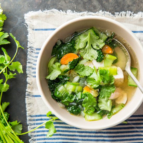 Cilantro Chicken Soup