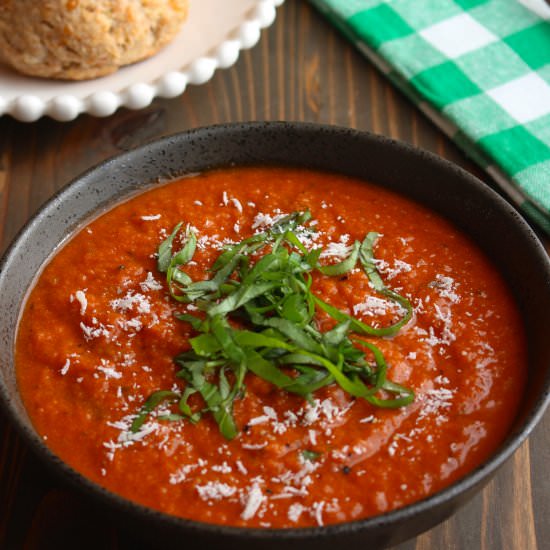 Easy Stovetop Tomato Soup