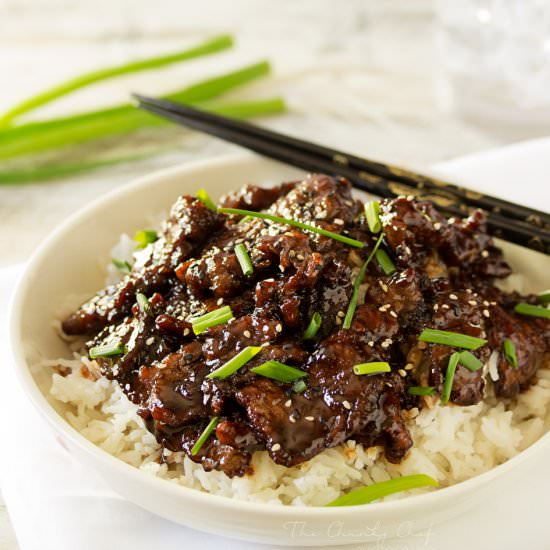 30 Minute Mongolian Beef