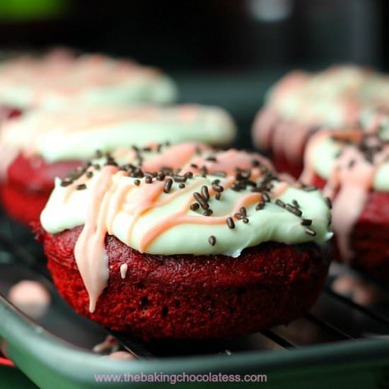 Red Velvet Cake Donuts