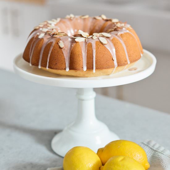 Almond Lemon Pound Cake