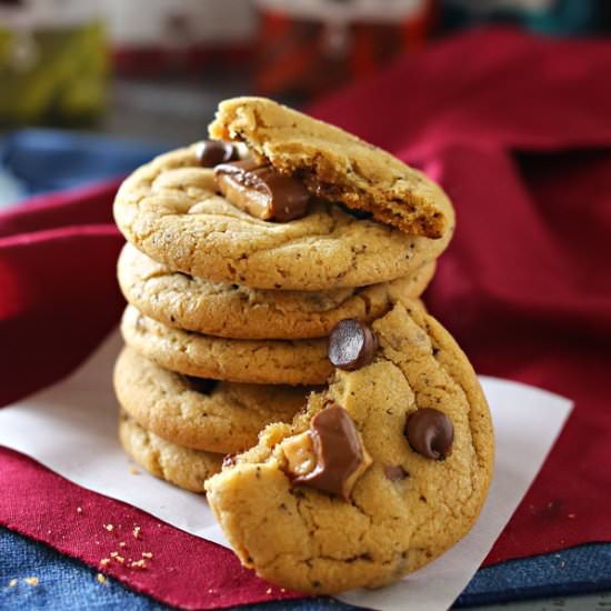Coffee Toffee Cookies