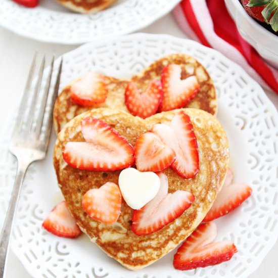 Heart Pancakes