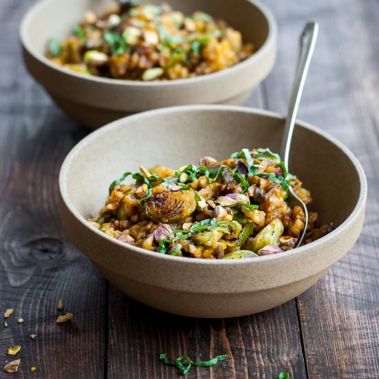 Brussels Rice Bake