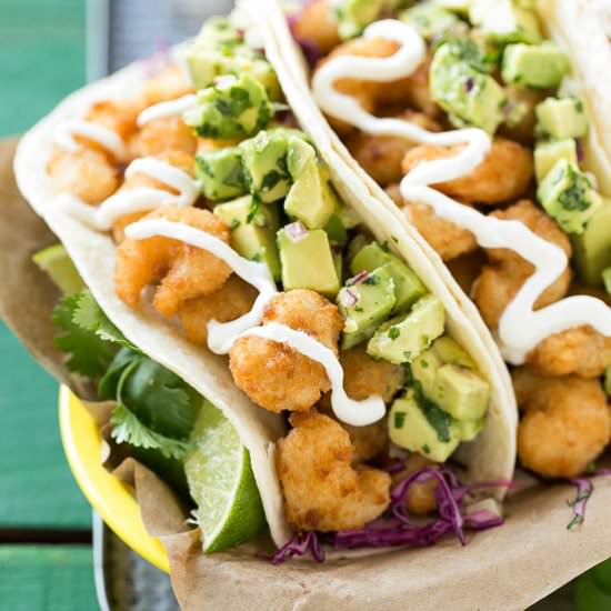 Crispy Shrimp Tacos