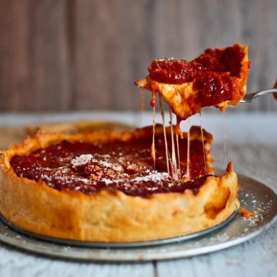 Chicago Deep Dish Pizza