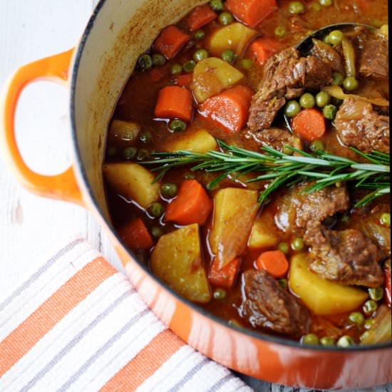 Apple Cider Beef Stew