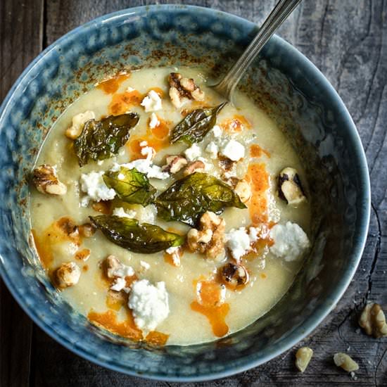 Cauliflower and Fennel Soup