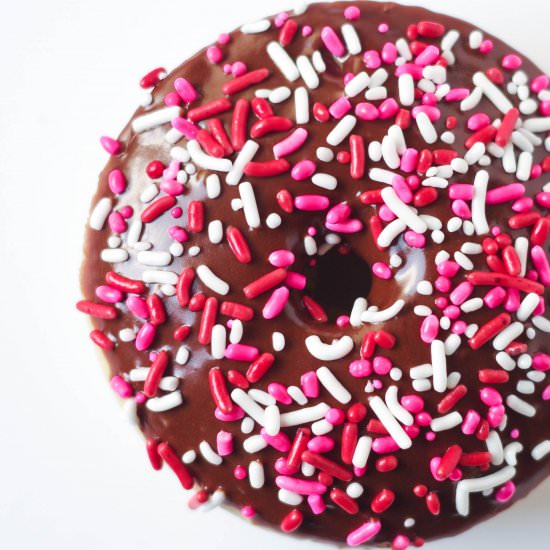 Baked Vanilla Doughnuts
