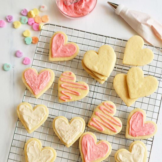 Valentine’s Sugar Cookies