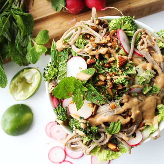 Soba Noodle Salad Bowl