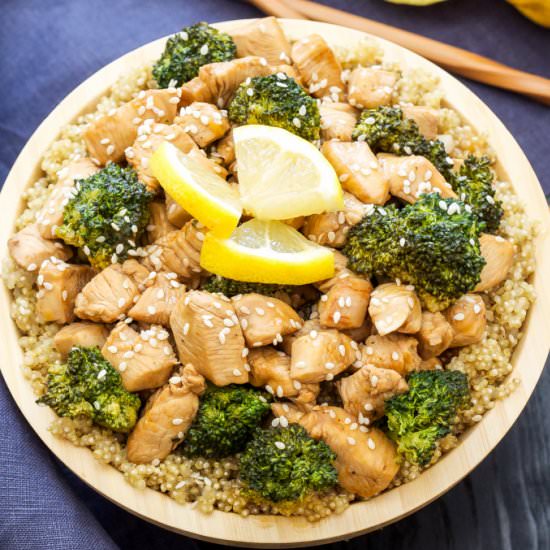 Lemon Honey Chicken Stir-Fry