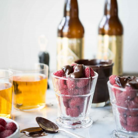 Hard Cider Ganache