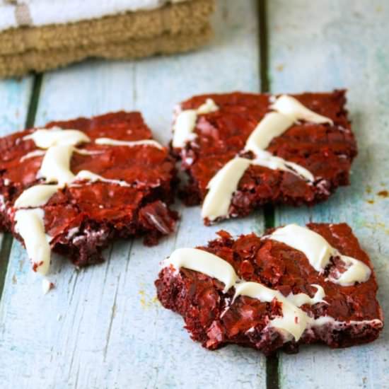 Red Velvet Brownies