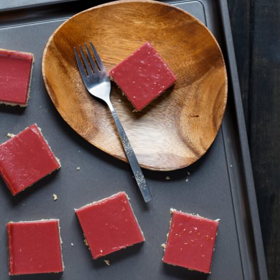 Blood Orange Bars