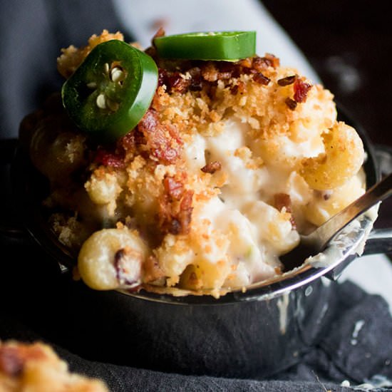 Jalapeno Popper Mac and Cheese