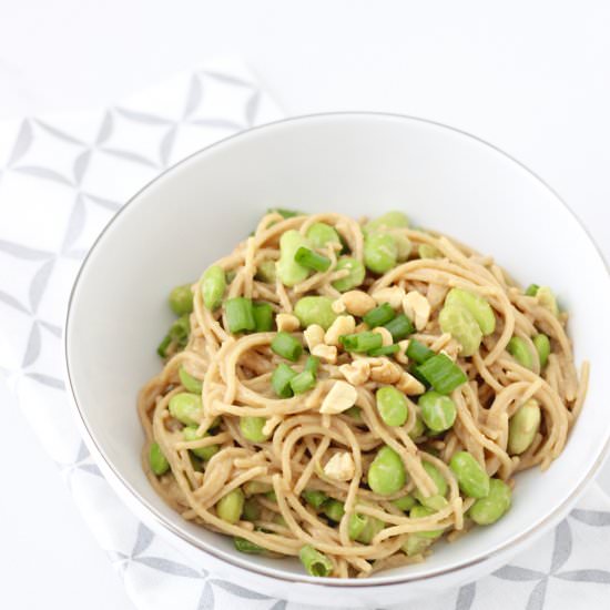 Easy Peanutty Pasta