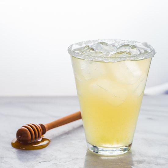 Healthy Honey Margaritas