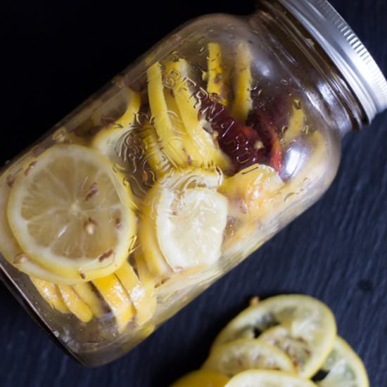 Spiced Preserved Lemons