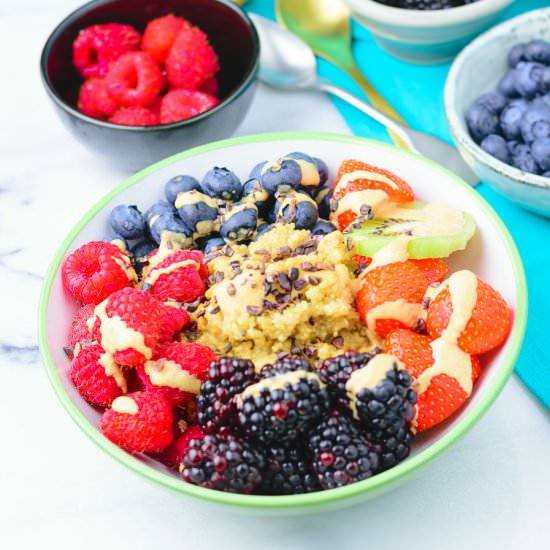 Everyday Quinoa Breakfast Bowl