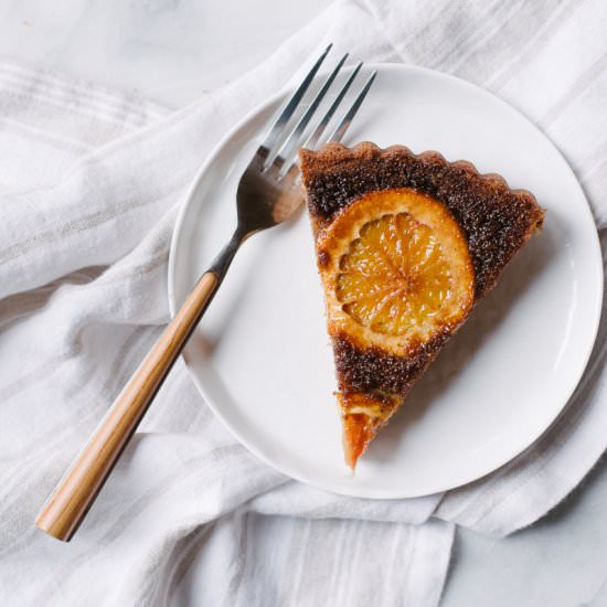 Olive Oil & Blood Orange Cake