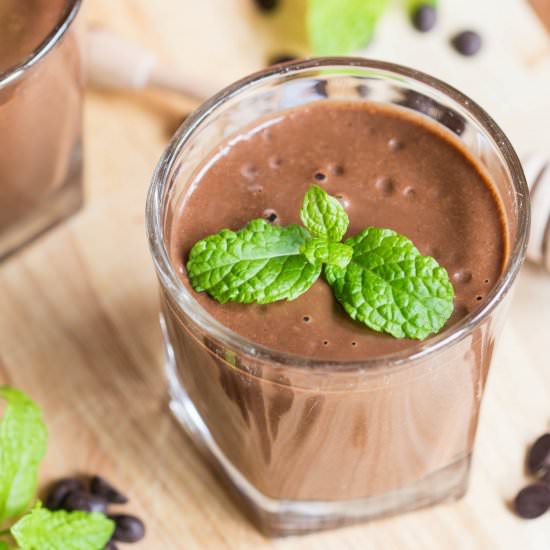Peppermint Chocolate Smoothie