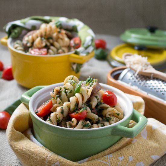Saucy Sausage Pasta