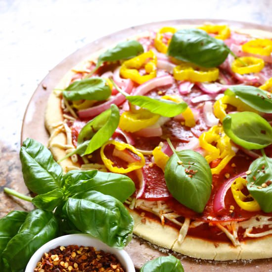 Paleo Sicilian Pizza