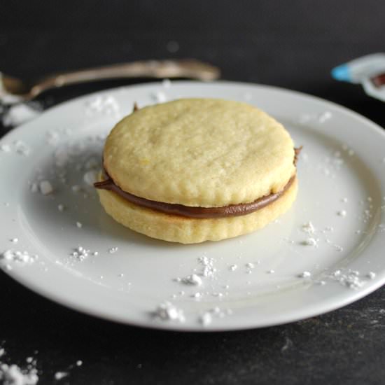 Nutella Cookie Sandwich
