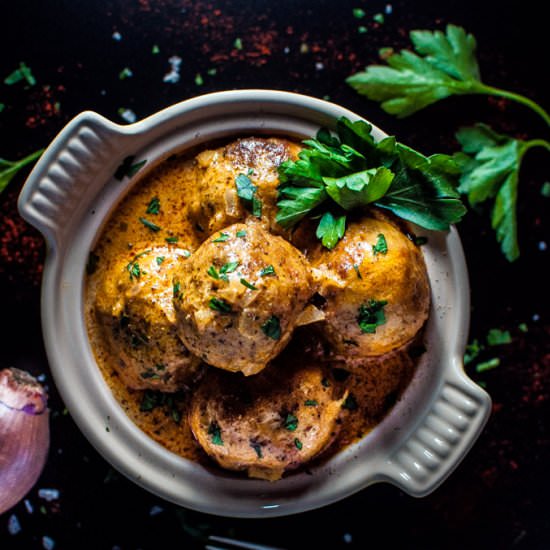 Paprika Chicken Meatballs