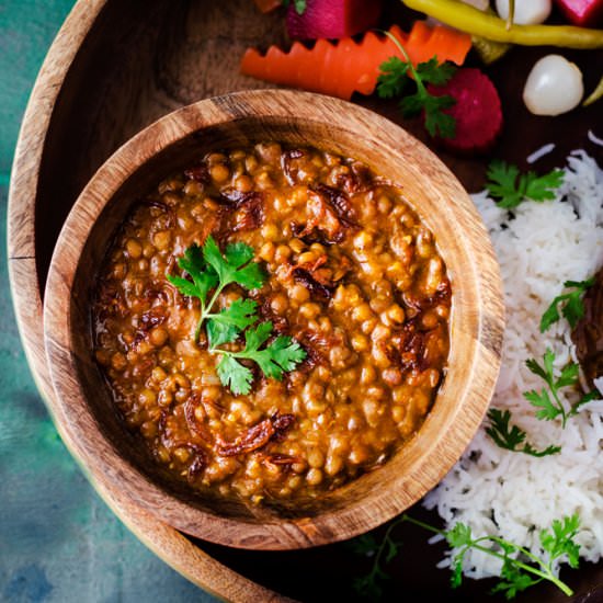 Kali Masoor Dal