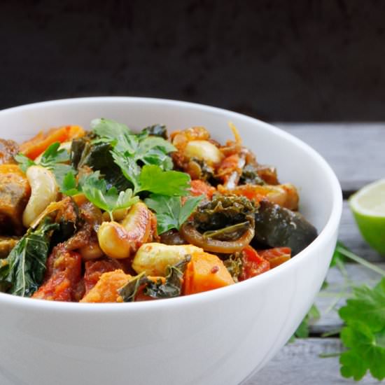 Sweet Potato & Kale Curry