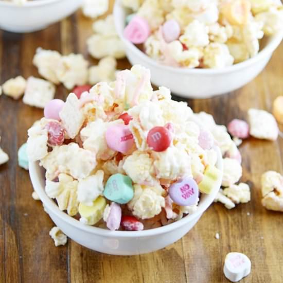 Valentine’s Day Popcorn Mix
