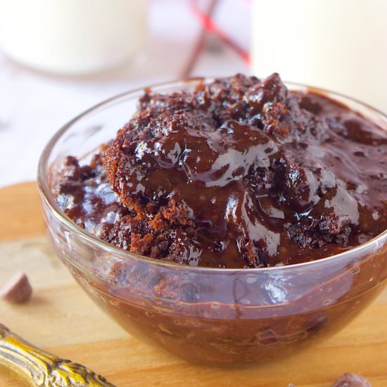 Crock Pot Chocolate Lava Cake