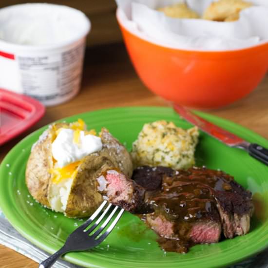Perfect Pan-Seared Ribeye