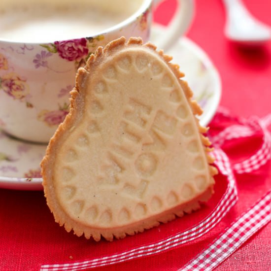 Vanilla Stamped Cookies