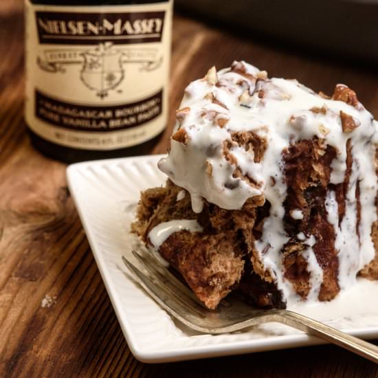 Chocolate Pecan Cinnamon Rolls