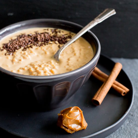 Dulce de Leche Rice Pudding