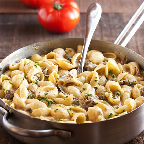 Hamburger Mac and Cheese