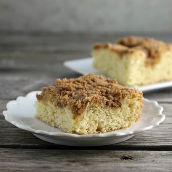 Quick Sour Cream Coffee Cake