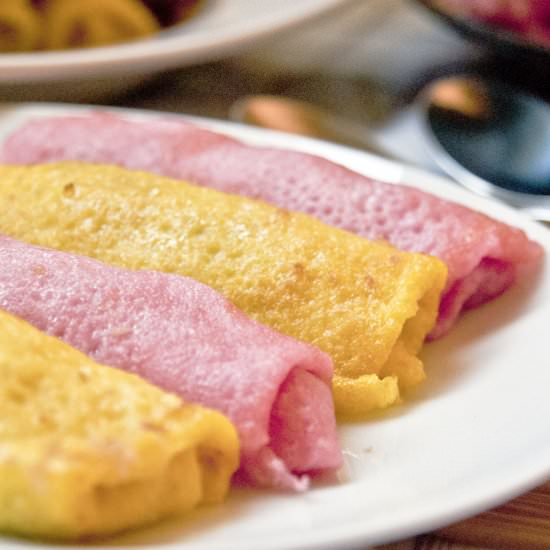 Colourful Nonya Kueh Dadar