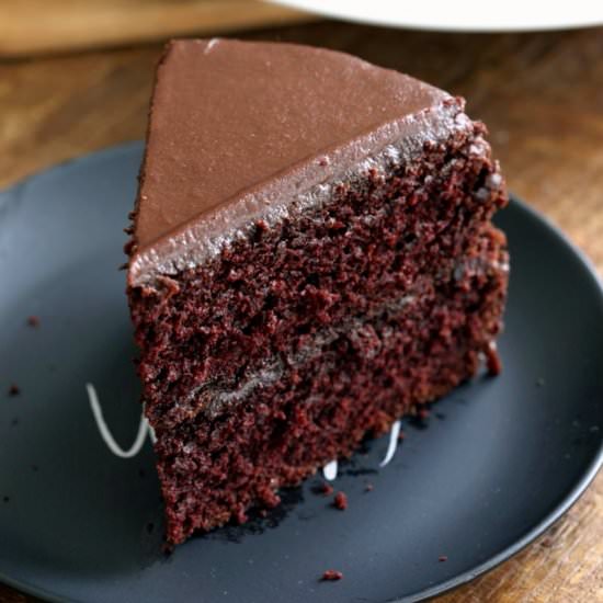 Vegan Chocolate Layer Cake