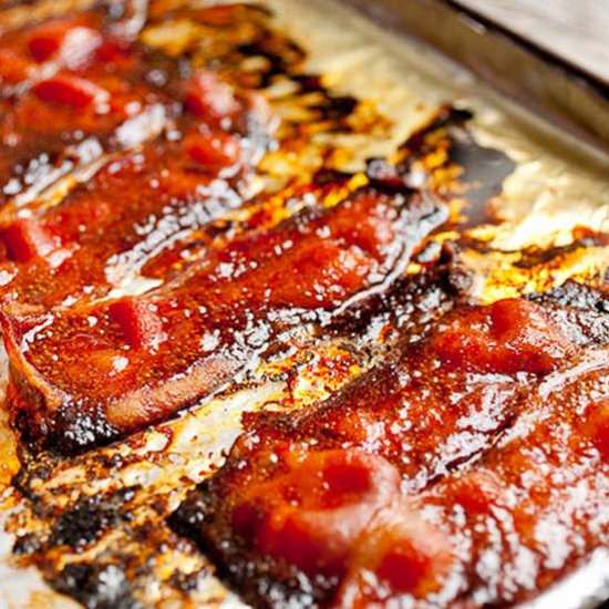 Sriracha Candied Bacon