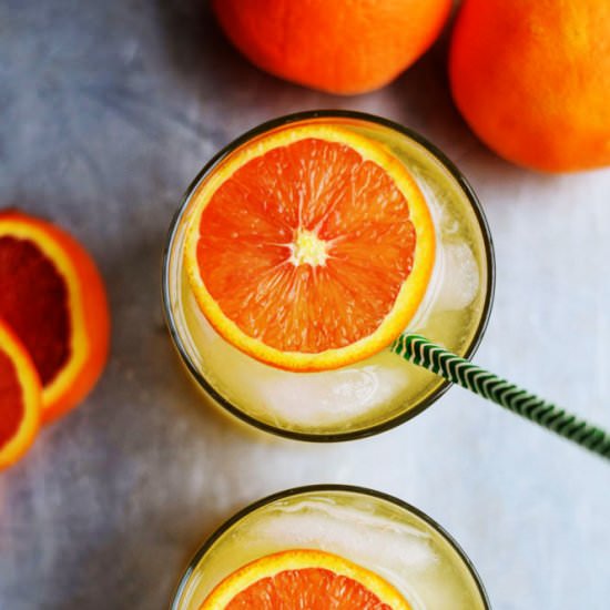 Limoncello and Orange Spritzer