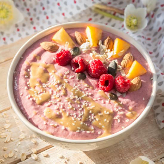 Morning Raspberry Oats