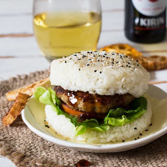 Teriyaki Rice Burger