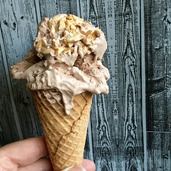 Spirited Almond Joy Ice Cream