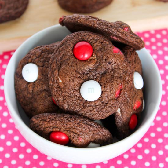 Mocha M&M Cookies
