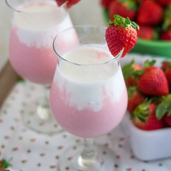 Strawberry and Cream Smoothie