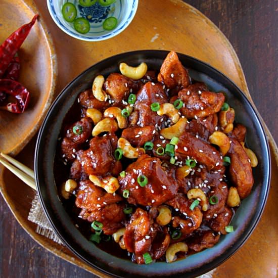 Slow-Cooker Cashew Chicken